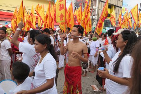 The Vegetarian Festival Parade